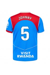 Fotbalové Dres Atletico Madrid Johnny Cardoso #5 Třetí Oblečení 2025-26 Krátký Rukáv